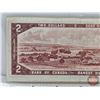 Image 4 : Canada $2 Bill 1954 : Beattie/Rasminsky #VR0680999