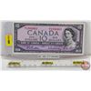 Image 1 : Canada $10 Bill 1954 : Beattie/Rasminsky #OT1944463