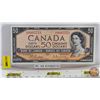 Image 1 : Canada $50 Bill 1954 : Beattie/Rasminsky #BH0605753