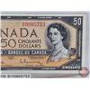 Image 3 : Canada $50 Bill 1954 : Beattie/Rasminsky #BH0605753