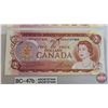 Image 3 : Canada $2 Bills 1974 (2 Consecutive) : Crow/Bouey #ARC6727444-445