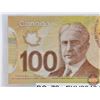 Image 2 : Canada $100 Bill 2011 : RADAR : Macklem/Carney #EKV2240422