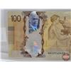 Image 5 : Canada $100 Bill 2011 : RADAR : Macklem/Carney #EKV2240422