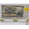 Image 1 : Dominion of Canada Twenty Five Cent 1900 "Shinplaster" : Boville
