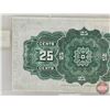 Image 5 : Dominion of Canada Twenty Five Cent 1900 "Shinplaster" : Boville