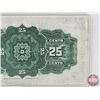 Image 6 : Dominion of Canada Twenty Five Cent 1900 "Shinplaster" : Boville