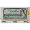 Image 1 : Canada $1 Bill 1954DF "Devil's Face" : Coyne/Towers #AA1349225