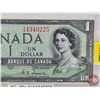 Image 2 : Canada $1 Bill 1954DF "Devil's Face" : Coyne/Towers #AA1349225