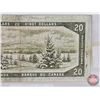 Image 4 : Canada $20 Bill 1954DF "Devil's Face" : Coyne/Towers #AE0325811