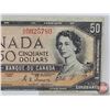 Image 2 : Canada $50 Bill 1954DF "Devil's Face" : Coyne/Towers #AH0625780