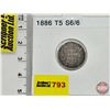 Image 1 : Canada Ten Cent 1886 (Consignor Tag : T5 S6/6)