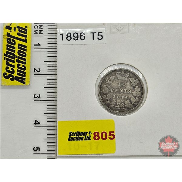 Canada Ten Cent 1896 (Consignor Tag : T5)