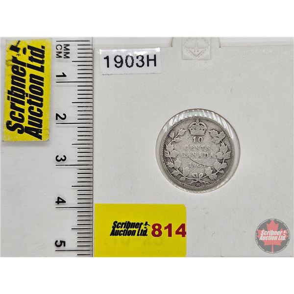 Canada Ten Cent 1903H