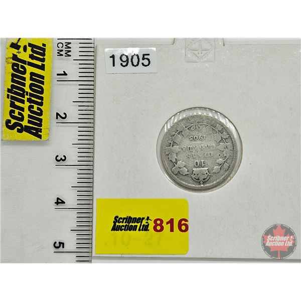 Canada Ten Cent 1905