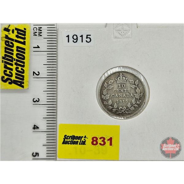 Canada Ten Cent 1915