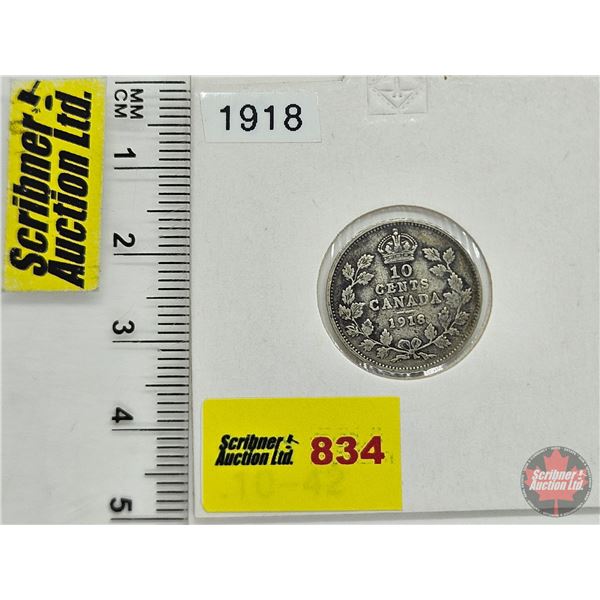 Canada Ten Cent 1918