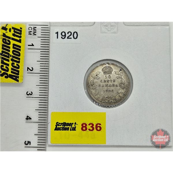 Canada Ten Cent 1920