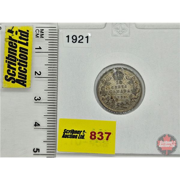 Canada Ten Cent 1921