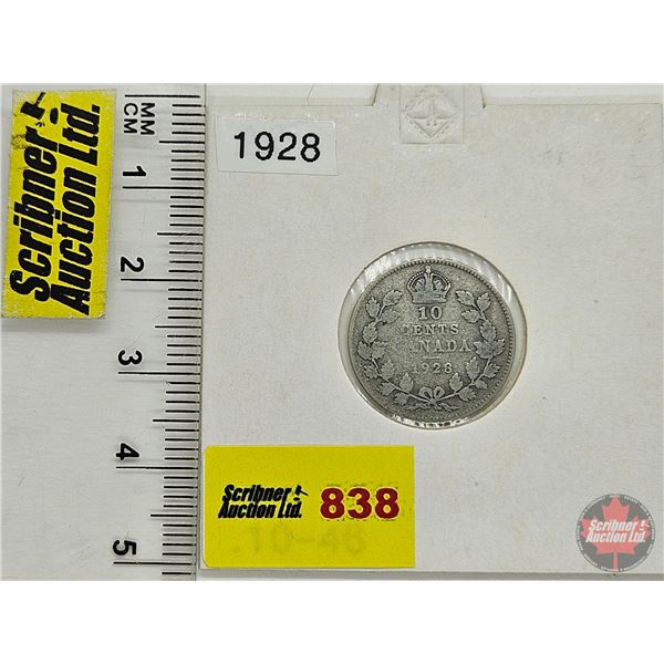 Canada Ten Cent 1928