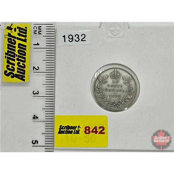 Canada Ten Cent 1932