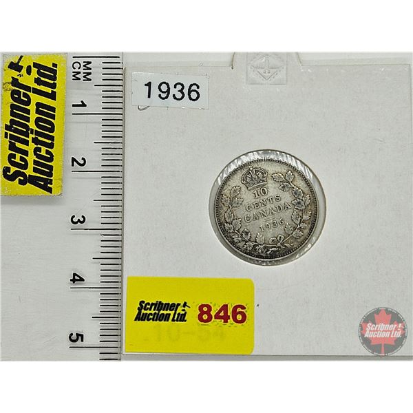 Canada Ten Cent 1936