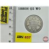 Image 1 : Canada Twenty Five Cent 1880H (Consignor Tag: Q2 W0)