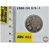 Image 1 : Canada Twenty Five Cent 1886 (Consignor Tag: Q4 6/6-1)