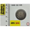 Image 1 : Canada Twenty Five Cent 1888 (Consignor Tag: Q5 W8)