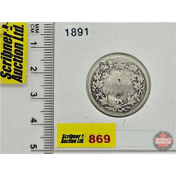 Canada Twenty Five Cent 1891