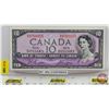 Image 1 : Canada $10 Bill 1954 : Beattie/Coyne #OD9768055