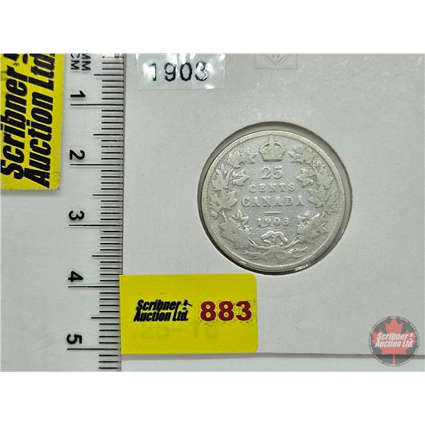 Canada Twenty Five Cent 1903