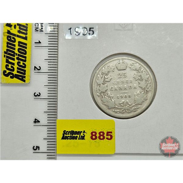 Canada Twenty Five Cent 1905