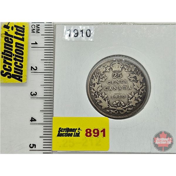Canada Twenty Five Cent 1910