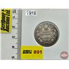 Image 1 : Canada Twenty Five Cent 1910