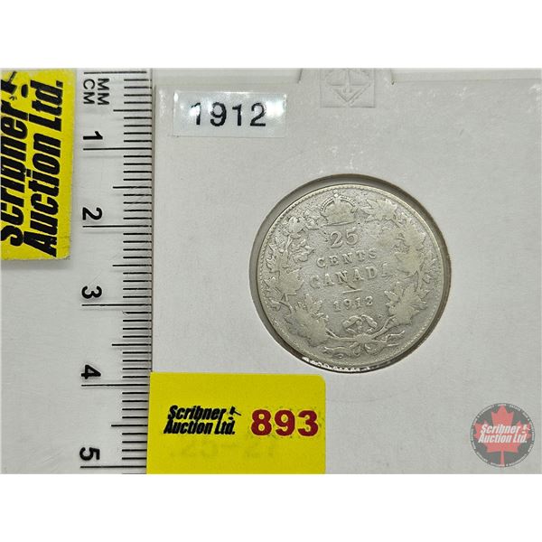 Canada Twenty Five Cent 1912