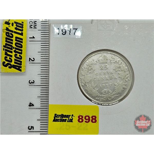 Canada Twenty Five Cent 1917