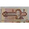 Image 5 : Canada $2 Bills 1986 (2 Consecutive) : Thiessen/Crow EGP1063684-685