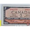 Image 3 : Canada $2 Bill 1954DF "Devil's Face" : Beattie/Coyne #HB6411728