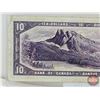 Image 5 : Canada $10 Bill 1954DF "Devil's Face" : Coyne/Towers #CD2944232