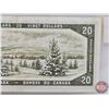 Image 4 : Canada $20 Bill 1954DF "Devil's Face" : Beattie/Coyne #BE8769293