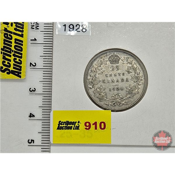 Canada Twenty Five Cent 1928
