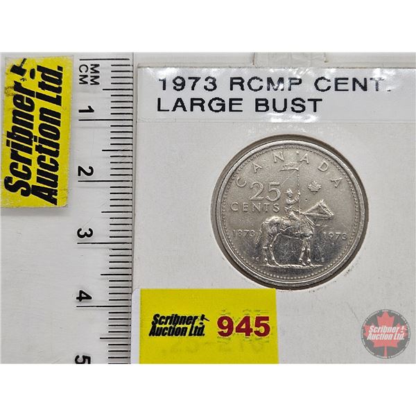Canada Twenty Five Cent 1973 (Consignor Tag: Large Bust)