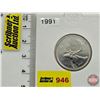 Image 1 : Canada Twenty Five Cent 1991