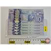 Image 1 : Canada $10 Bills 2013 (5 Consecutive) : Macklin/Carney #FEW5548704-708