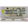 Image 1 : Canada $20 Bill 1991 "X" Replacement : Thiessen/Crow #AIX1186441