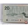 Image 4 : Canada $20 Bill 1991 "X" Replacement : Thiessen/Crow #AIX1186441