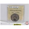 Image 1 : Canada Fifty Cent 1872H : A/A-2 (ICCS Cert : G-6) (Consignor Note: H2 A/A-2)