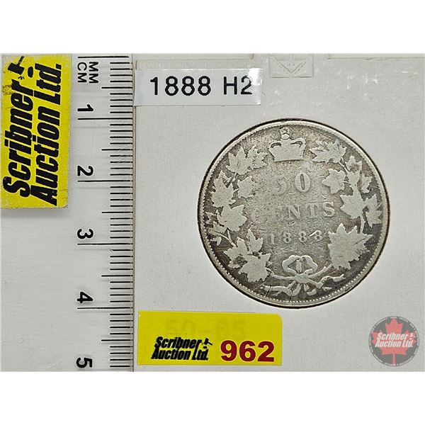 Canada Fifty Cent 1888 (Consignor Tag: H2)