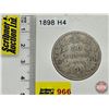 Image 1 : Canada Fifty Cent 1898 (Consignor Tag: H4)