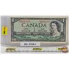 Image 1 : Canada $1 Bill 1954 *Replacement : Beattie/Rasminsky # *BM0315373